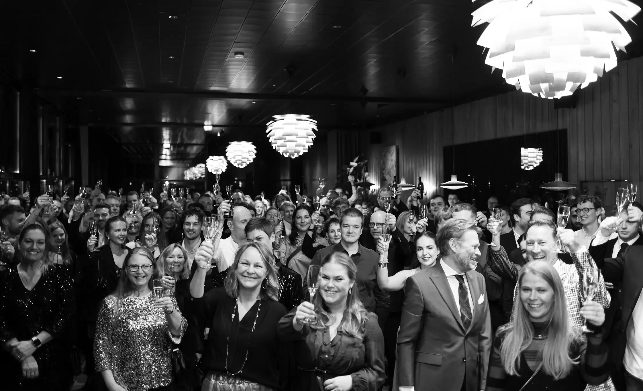 Crowd at an event